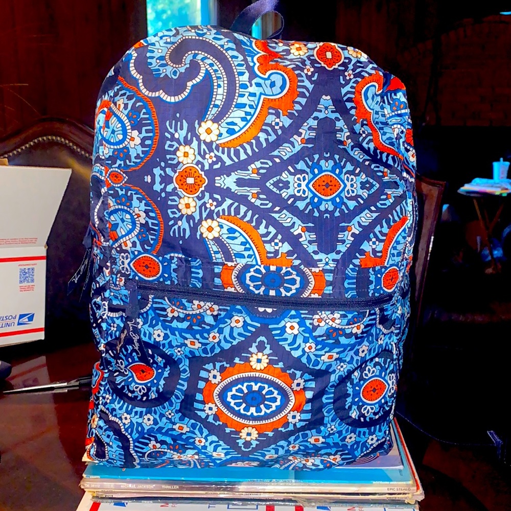 Vera Bradley Backpack Travel Laptop Bag